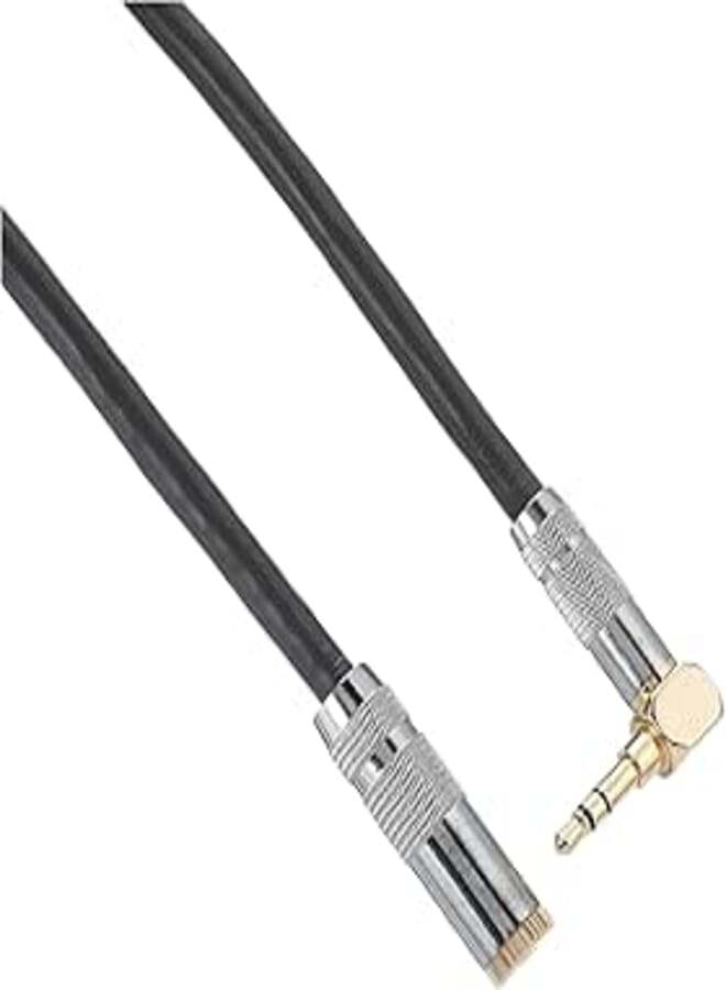 Keendex kx2248 3.5 mm male to 3.5 mm female audio cable, 1.8 m - gray